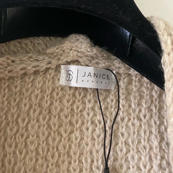 Janice Apparel oversized cozy luxurious knit cardigan sweater - Picture 2 of 12